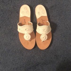 White Jack Rogers Size 7
